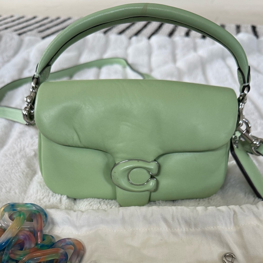 Coach Mint Green Crossbody Bag